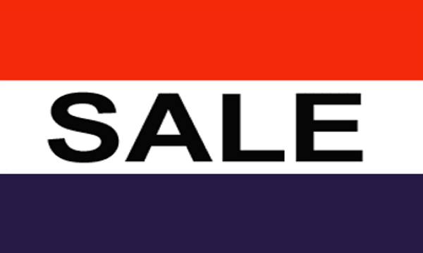 Sale Red White Blue