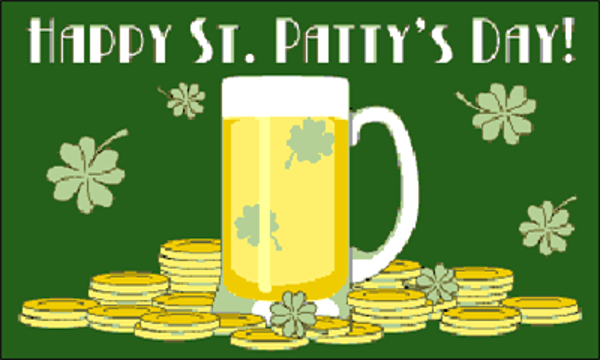 Happy Saint Patrick's Day Green