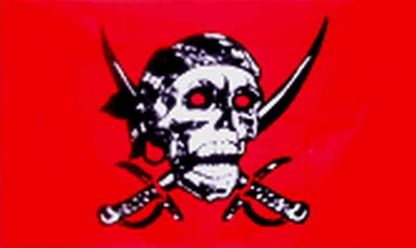 Pirate Red Skull