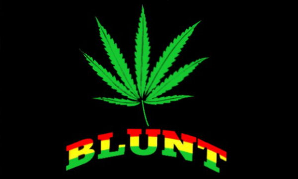 Blunt Marijuana Leaf