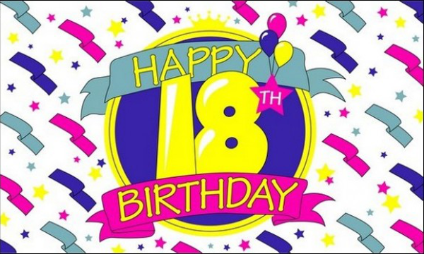 Happy Birthday 18