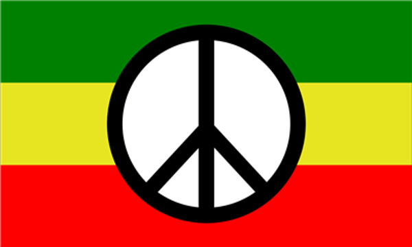 Peace Symbol Rastafari