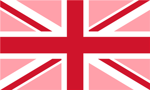 United Kingdom (Union Jack) Pink