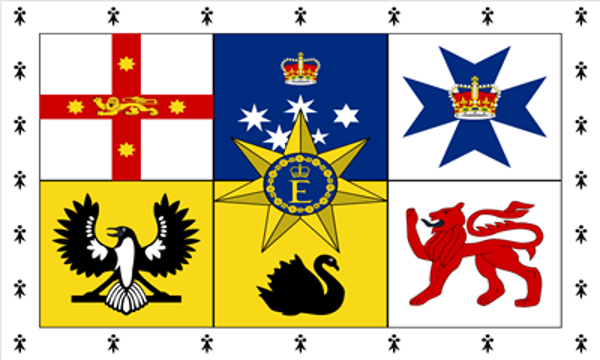 Australia Royal Standard (Queen Elizabeth II)