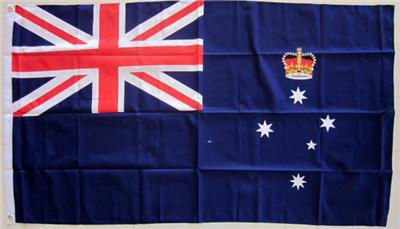 The flag of Victoria